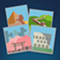 Each word puzzle in 4 Pix Word Quiz features four pictures that have something in common. The objective of this simple and highly addictive game is to find the feature the pictures have in common and write it underneath it to move to the next puzzle. By winning a level you will win coins. These coins can be used to buy hints if you happen to be stuck at one of the puzzles. If you are out of ideas and out of coins there is another way to get help with a puzzle: You can just share it with your friends on Facebook and let their collective mind help you out. 
Play 4 Pix Word Quiz now and tease your brain. The game is absolutely free!
