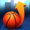 Are you stuck indoors, when all you really want to do is get out on the court and shoot some hoops? Of course you could just move on with your work and forget about basketball - or you could play Basketball Hoops for free. Show you mad skills in three different difficulty levels  and locations. The longer you play, the harder it will get to sink the ball in the basket, as the wind shear grows stronger and stronger. Are you cool headed enough to score constantly even under the most adverse conditions? Find out now and play Basketball Hoops online!
