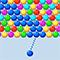 Bubble Shooter Arcade is a new action-packed bubble shooter game! You probably think of Bubble Shooter as a relaxing game. You click here and there and shoot bubbles, they fall down, make nice sounds and you score points. Well, this game is a bit different!
To make it a little more challenging, two new rows of bubbles will be added to the top of the board every 15 seconds, pushing down the existing bubbles. Once the bubbles reach the bottom, the game is over.
To prevent this, you have to quickly shoot colored bubbles so that three or more contiguous bubbles of one color fall down. The more bubbles you clear at once, the faster your power bar fills up, and the faster you will get a special bubble that will let you shoot bubbles of any color. How much can you score before the game is over?