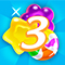 It’s raining candy! Hallelujah! The fantastic match3 puzzle game Candy Rain is back with brand new levels and Candy Rain 3 is more fun than ever. Combine at least three delicious candies to make them vanish from the field. If you manage to combine even more candies at the same time, you will be rewarded with tons of points and of course with cool extras that can for instance wipe a whole line of sweets or make all candies of a certain color vanish. Don’t rush your moves and always keep an eye on your score as the turn limit is challenging and sometimes you need to plan a few moves ahead.
Play Candy Rain 3 now for free and enjoy the sweets without having to think about the calories!
