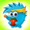 In the physics-based puzzle game, Catch The Apple, it is your task to guide an adventurous little hedgehog through a variety of tricky levels. 
The goal of each level is help the hedgehog collect all of the apples. In addition to these delicious apples, it is also important to collect as many stars as you can to unlock new levels and maximize your score. In each level, your perception will be put to the test. You have a variety of useful items and equipment such as balloons, fans, tubes, destructible crates and some friendly animals. Be sure to use these items strategically to reach all of the apples and stars. Now test your gray matter in this fantastic free online game!
