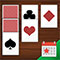 Daily Solitaire brings the popular Klondike version game of the solitaire card game to the palm of your hand. The goal of the game is to sort all the cards into four piles. You have to start each pile's foundation with an ace and the pile has to be built in ascending order from aces up to kings. A card - or a group of cards - can be moved to one of the seven columns if the value of the topmost card is exactly one lower, and the color is different from the card it’s being moved on. Play Daily Solitaire now for free! Play wherever you want - whenever you want. Come back every day and try to complete all daily challenges to increase your chance to earn monthly rewards!