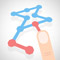Discolors is a clever brain teaser game where the player has to fill polygons with corresponding colors by dragging them from an already filled polygon. Sometimes the needed colors are not on the board and the player has to mix colors. This is achieved by dragging a color to a polygon of another color. Red and Yellow mix to orange, blue and yellow mix to green and so on. What makes the puzzles even harder is the fact that you should use as few moves as possible. Can you fill out all polygons with the correct color and use only one move? Play Discolors now for free and find out!