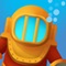 In Fancy Diver 3 it is your task to help  the divers to reach the surface.  To remove the blocks that keep the divers from reaching the surface,  you just have to click or tap on a group of at least three blocks of the same colour. If you manage to remove more blocks with one tap you will be rewarded with mighty boosters like a bomb. The bomb bonus will clear up  an whole area and can make all the difference for the locked in divers. It's up to you and your strategic skills, if they can make it to the surface or... well, you will not let this happen, right?!
Play Fancy Diver 3 now online and for free and try to save all the divers!
