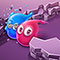 Jelly Survival is a fun and fast-paced arcade game that will put your timing skills and reflexes to the test! The stars of the game are the two Jelly buddies Blip and Blop who will go together through thick and thin - quite literally! In order to succeed in this adventure, our friends have to evade the fast approaching obstacles by dodging to the left or to the right - or even by splitting up for a short time! To make it a bit easier for our Jelly buddies you can help them by collecting the coins and extras that will appear on the track and which will help Blip and Blop on their journey and let them jump or even fly over obstacles or to slow down a bit. Play Jelly Survival online now for free and find out how far you and your friends can make it!