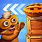 Pie Eater is a fascinating and challenging brain teaser game. In 36 engaging levels, you solve logic puzzles with gradually increasing difficulty. You won’t be able to stop until you finish all of them. Your mission is to deliver the pie to the dog by moving it to the the dog’s position. Moreover, assemble the pie from all its 3 pieces before you feed it to the dog to earn maximum score of the level. Make sure the path to the dog is clear and free from any wood pieces by moving them away according to your needs. Play Pie Eater now for free and enjoy finishing all its amazing levels!