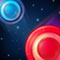 Are you looking for a nice little adventure game to go through with ease? Point Adventure is not such a game. This endless scrolling arcade game is fast paced and hard. Really hard. And mean. You control a circle with two orbs on the opposite sites and you have to move the circle through obstacles. You are able rotate the circle while it constantly moves upwards. If one of the orbs crashes into an obstacle you lose. 
How far will you be able to go? Are you able to handle the frustration of crashing time and again? Will you set the record or will you have walk away in shame? Accept the challenge and play Point Adventure now for free! 