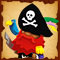 Help the pirates collect their tetrix gems by solving the tiles puzzle. Try to make an horizontal line of 10 blocks with no interruptions and it will disappear.
