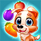 Yummy Tales is a great new match 3 puzzle game. Meet Oscar, the smart little dog, and your best friend! He will help you feed your farm animals and make them happy! You have to match 3 or more fruits or vegetables of the same kind to remove them from the board. Continue to match fruits and veggies until your animals are saturated. Make sure to reach the level goal before you run out of moves or you will have to try it again! Puzzle your way through more than 900 different levels. Complete Daily Missions and Challenges to earn cool rewards and receive gifts that give you coins and boosters to help you beat even the most difficult levels. Don't waste any more time and start playing Yummy Tales right now for free!